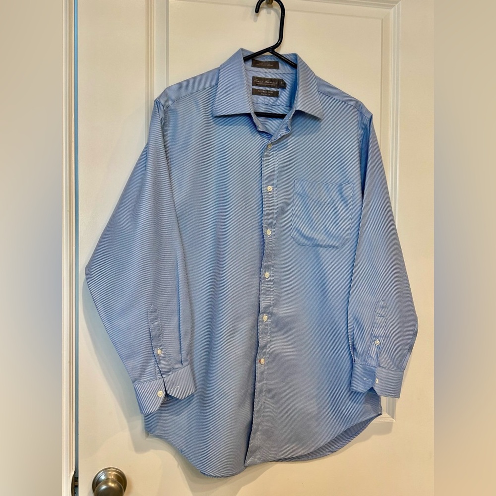 Daniel Cremieux Blue Dress Shirt 16.5/33
